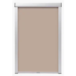 vidaXL Rolgordijn verduisterend beige M04/304 GGL en GGU