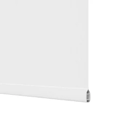 vidaXL Rolgordijn verduisterend 105x130 cm stofbreedte 100,7 cm wit