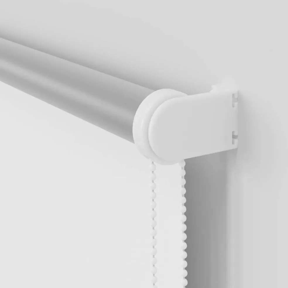 vidaXL Rolgordijn verduisterend 165x130 cm stofbreedte 161,6 cm wit
