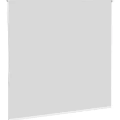 vidaXL Rolgordijn verduisterend 165x130 cm stofbreedte 161,6 cm wit