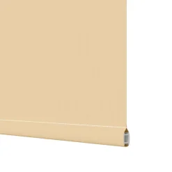 vidaXL Rolgordijn verduisterend 105x130 cm stofbreedte 100,7 cm beige