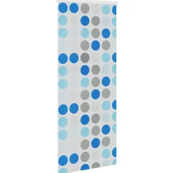 vidaXL Rolgordijn voor douche 80x240 cm bubbel