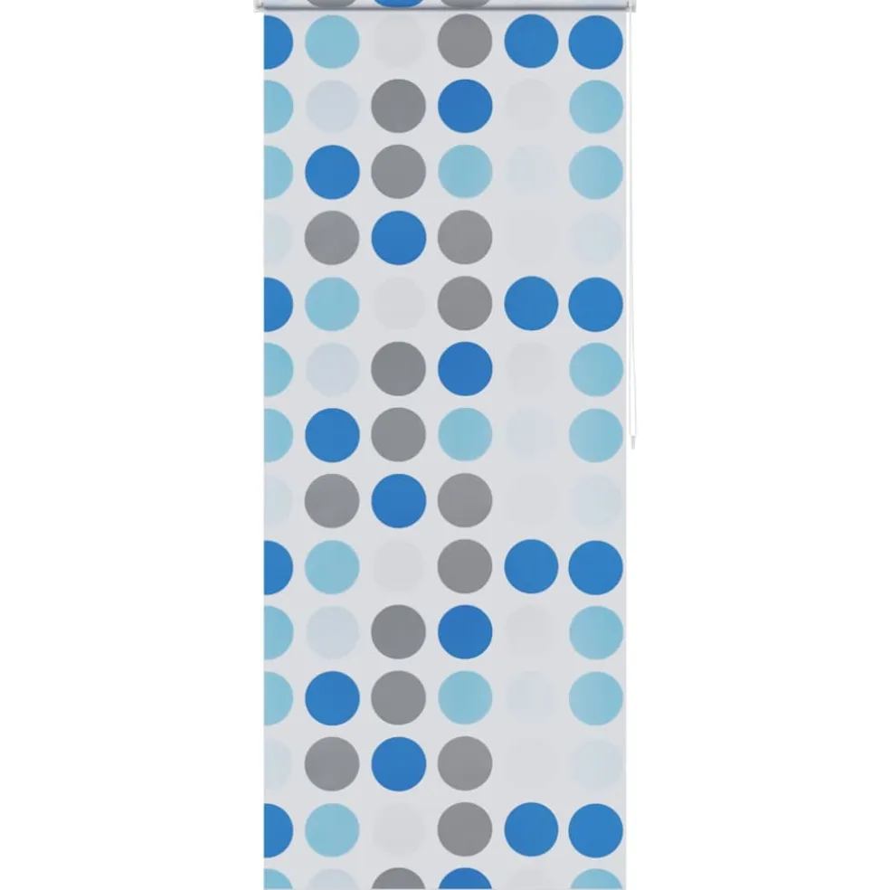 vidaXL Rolgordijn voor douche 80x240 cm bubbel