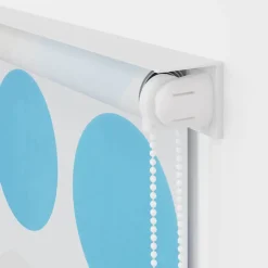 vidaXL Rolgordijn voor douche 80x240 cm bubbel