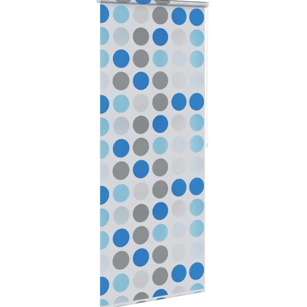 vidaXL Rolgordijn voor douche 80x240 cm bubbel
