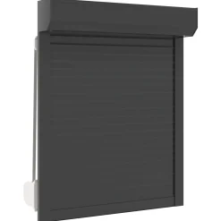 vidaXL Roljaloezie Antraciet 70 x 100 cm Aluminium en Polyurethaan