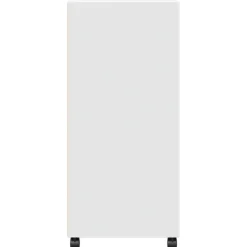 vidaXL Rolkast 55x40x91 cm bewerkt hout wit