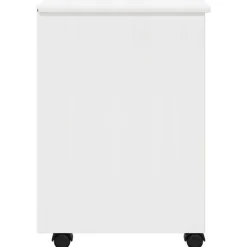 vidaXL Rolling Kast met wiel Wit 34 x 39 x 56 cm Massief grenenhout