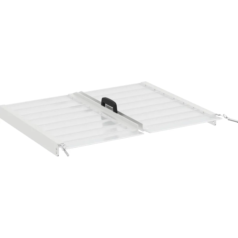 vidaXL Rolstoelhelling 270 kg Zilver 270 kg Aluminium