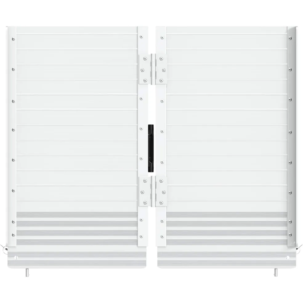 vidaXL Rolstoelhelling 270 kg Zilver 270 kg Aluminium