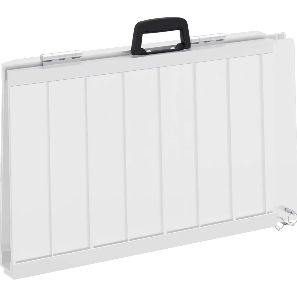 vidaXL Rolstoelhelling 270 kg Zilver 270 kg Aluminium