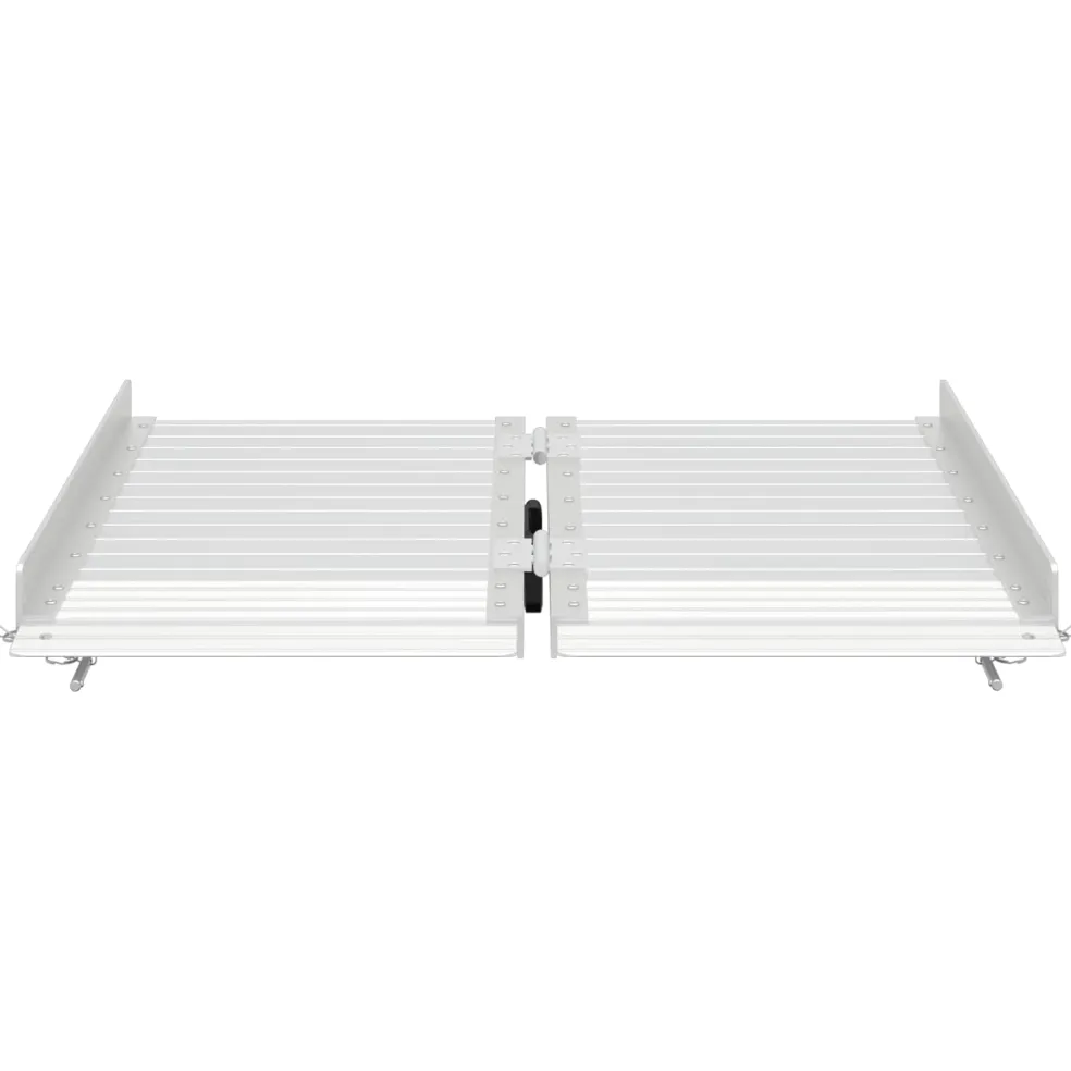 vidaXL Rolstoelhelling 270 kg Zilver 270 kg Aluminium