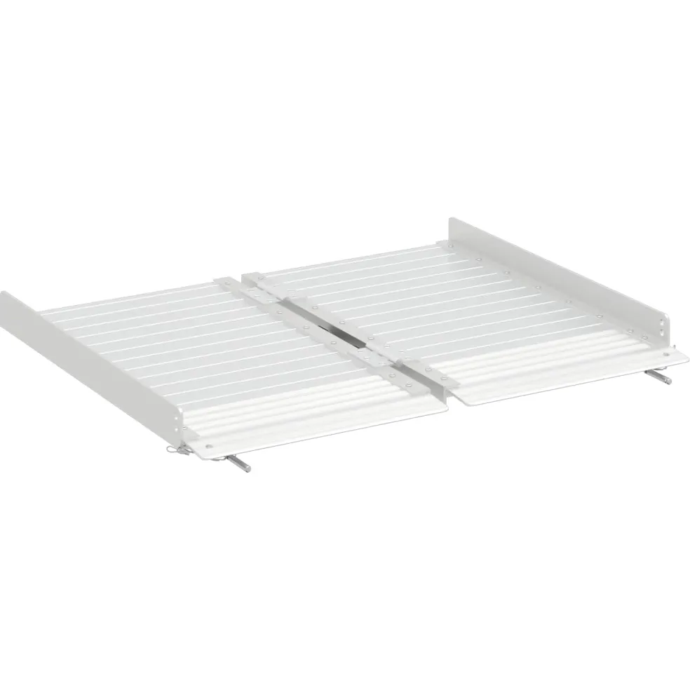 vidaXL Rolstoelhelling 270 kg Zilver 270 kg Aluminium