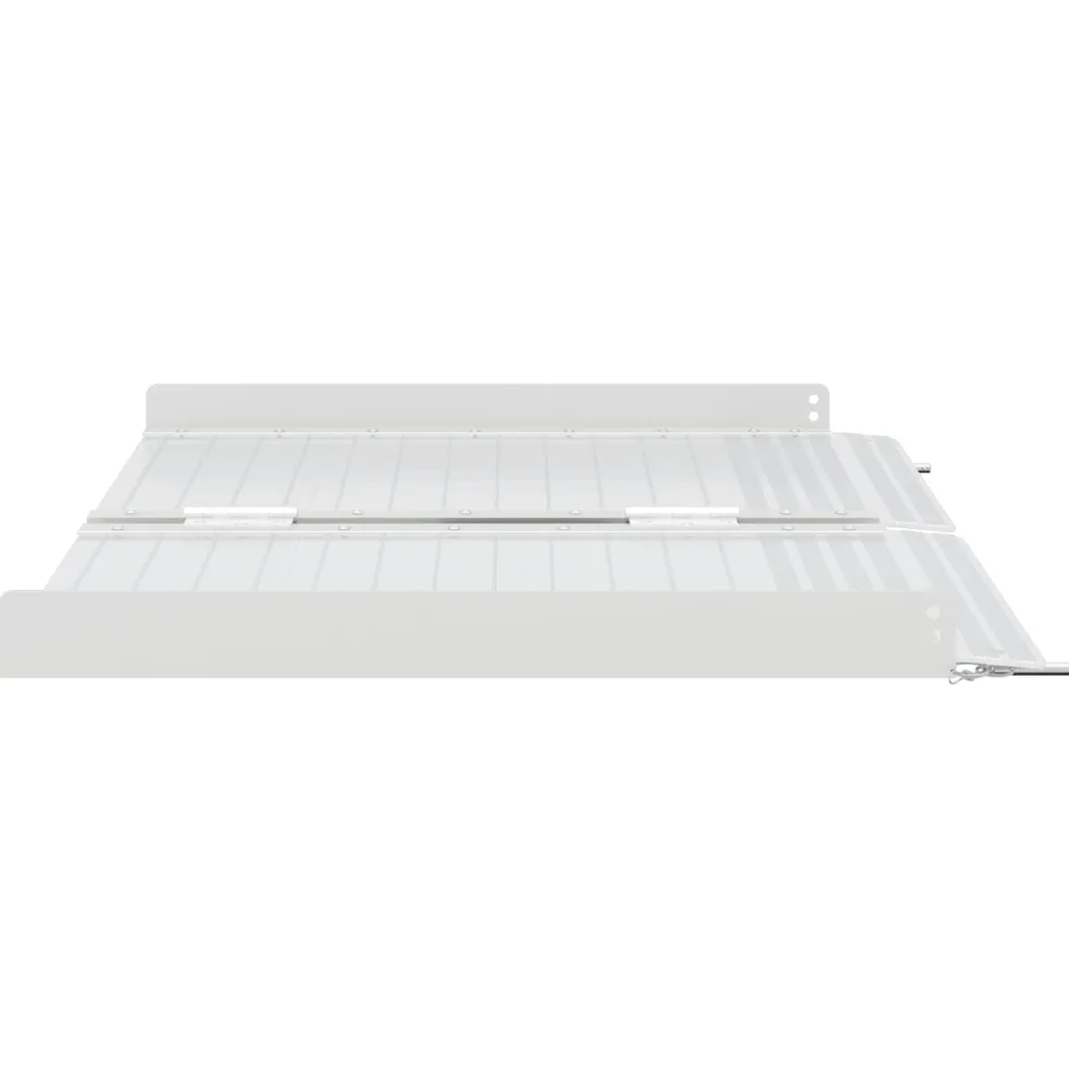 vidaXL Rolstoelhelling 270 kg Zilver 270 kg Aluminium