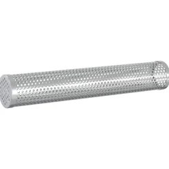 vidaxl Rookbuis 2 st Ø 5 x 30 cm Roestvrij staal 304 zilver