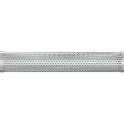 vidaxl Rookbuis 2 st Ø 5 x 30 cm Roestvrij staal 304 zilver