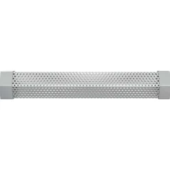 vidaxl Rookbuis 2 st 5 x 5 x 30 cm Roestvrij staal 304 zilver