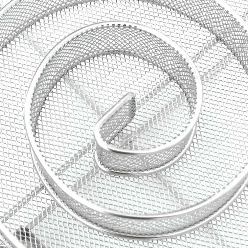 vidaXL Rookgenerator koud rond 19,5 cm roestvrij staal