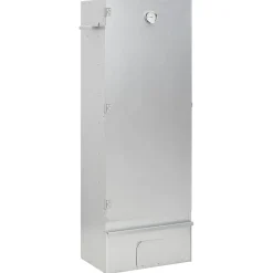 vidaXL Rookoven 3 st 44,5 x 29 x 110 cm Verzinkt staal zilver