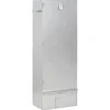 vidaXL Rookoven 3 st 44,5 x 29 x 110 cm Verzinkt staal zilver