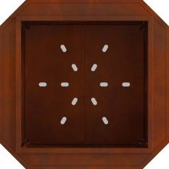 vidaXL Rookvrije vuurkom Roestkleurig 58 x 58 x 51 cm weervast staal