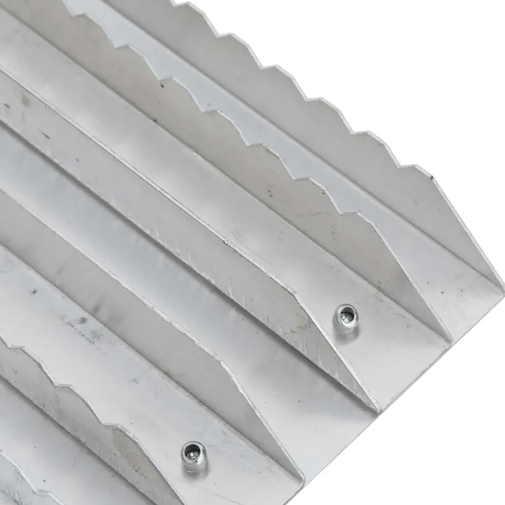vidaXL Roskammen 3 st aluminium zilverkleurig