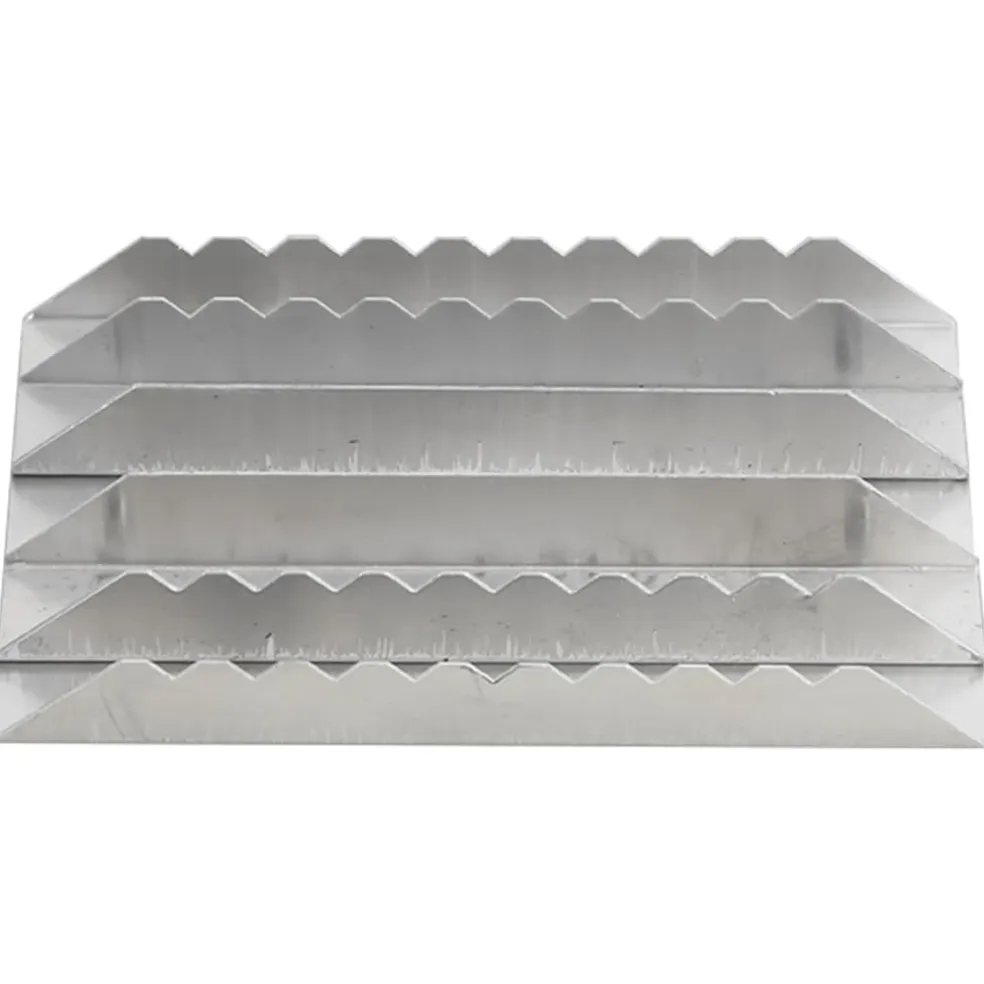 vidaXL Roskammen 3 st aluminium zilverkleurig