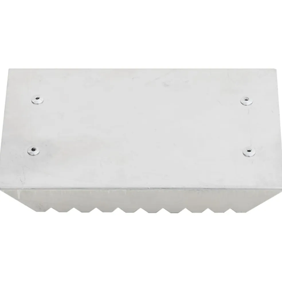 vidaXL Roskammen 3 st aluminium zilverkleurig