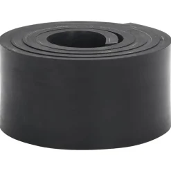 vidaXL Rubberen rand voor sneeuwploeg 150x8x1 cm zwart