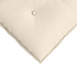 vidaXL Rugkussen Beige 50 x 45 cm Microvezel Stof