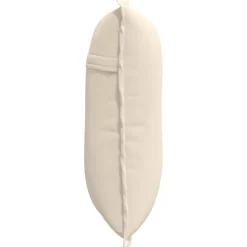 vidaXL Rugkussen Beige 50 x 45 cm Microvezel Stof