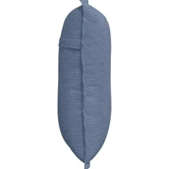 vidaXL Rugkussen Blauw 50 x 45 cm Katoen Stof