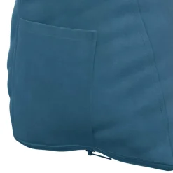 vidaXL Rugkussen Blauw 45 x 20 x 35 cm Cordstof