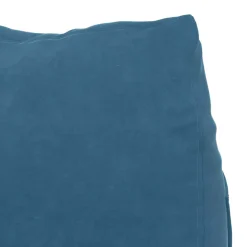 vidaXL Rugkussen Blauw 45 x 20 x 35 cm Cordstof