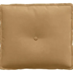 vidaXL Rugkussen Bruin 50 x 45 cm Katoen Stof
