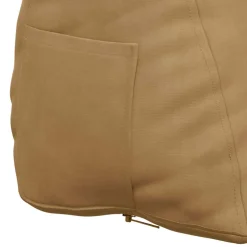 vidaXL Rugkussen Bruin 60 x 20 x 50 cm Cordstof