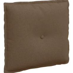 vidaXL Rugkussen Bruin 50 x 19 x 45 cm Stof