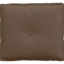 vidaXL Rugkussen Bruin 50 x 19 x 45 cm Stof