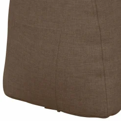 vidaXL Rugkussen Bruin 45 x 24 x 50 cm Stof