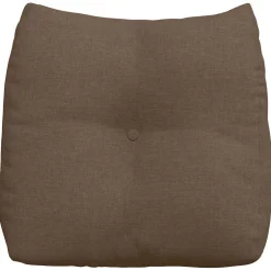 vidaXL Rugkussen Bruin 45 x 24 x 50 cm Stof