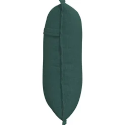 vidaXL Rugkussen Donkergroen 50 x 19 x 45 cm Stof