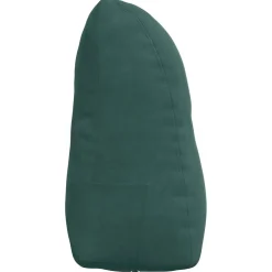 vidaXL Rugkussen Donkergroen 45 x 24 x 50 cm Fluweel