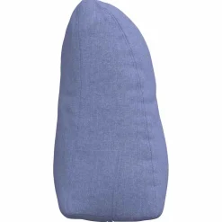 vidaXL Rugkussen Jeans Blauw 45 x 24 x 50 cm Stof