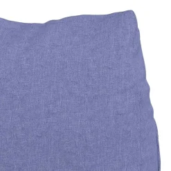 vidaXL Rugkussen Jeans Blauw 45 x 20 x 35 cm Stof