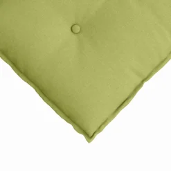 vidaXL Rugkussen Lichtgroen 50 x 19 x 45 cm Stof