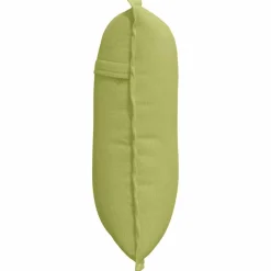 vidaXL Rugkussen Lichtgroen 50 x 19 x 45 cm Stof