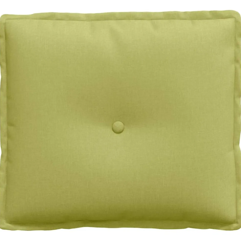 vidaXL Rugkussen Lichtgroen 50 x 19 x 45 cm Stof