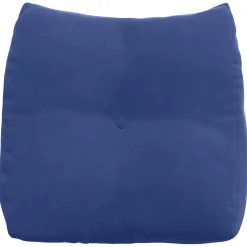 vidaXL Rugkussen Politieblauw 45 x 24 x 50 cm Fluweel