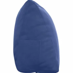 vidaXL Rugkussen Politieblauw 45 x 20 x 35 cm Cordstof