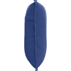vidaXL Rugkussen Politieblauw 50 x 45 cm Katoen Stof